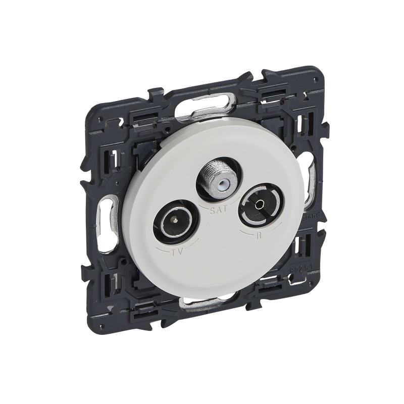 Prise TV-RD-SAT LEGRAND Blanc 067788 Prise TV-RD-SAT LEGRAND Blanc 067788