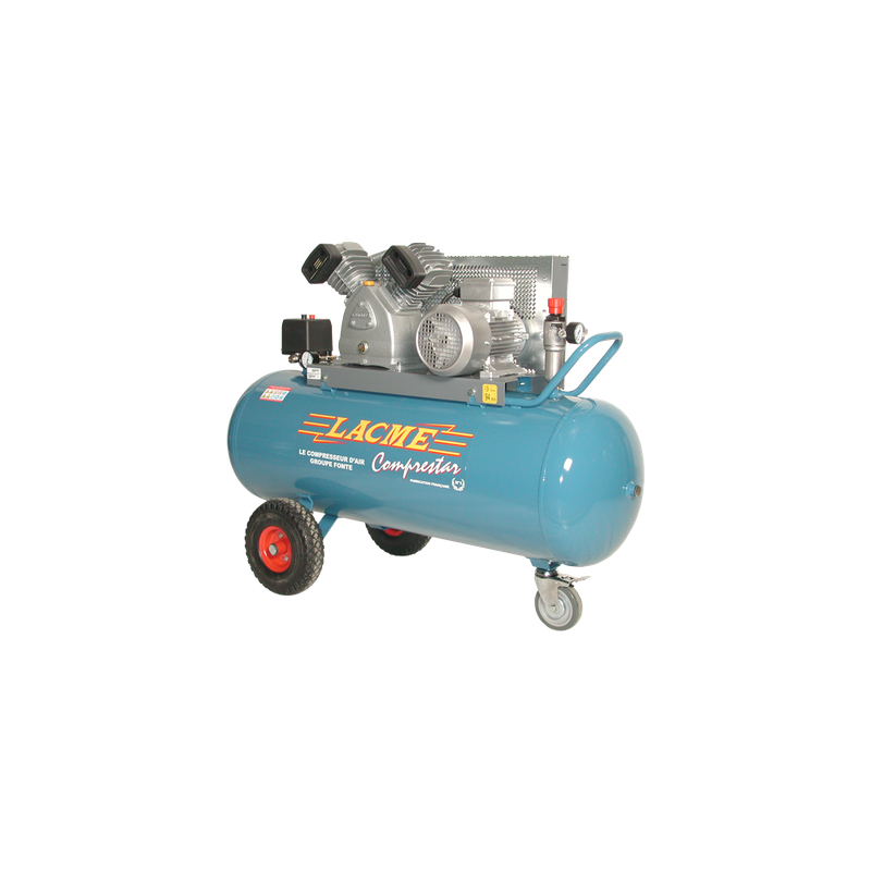 Compresseur d'Air à Courroie 150L LACME 27V 11Bars Triphasé - 149 400 Compresseur d'Air à Courroie 150L LACME 27V 11Bars Triphasé - 149 400