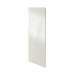 Radiateur Electrique à Inertie Chaleur Douce 1500W ATLANTIC Irisium Connecté Vertical Blanc Carat - 603215