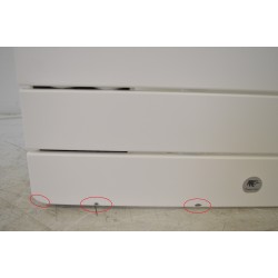 Sèche-Serviettes Electrique 750W THERMOR Allure 3 Classique Mât à Gauche Blanc pas cher