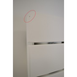 Sèche-Serviettes Electrique 750W THERMOR Allure 3 Classique Mât à Gauche Blanc pas cher