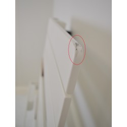 Sèche-Serviettes Electrique 750W THERMOR Allure 3 Classique Mât à Gauche Blanc pas cher