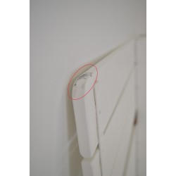 Sèche-Serviettes Electrique 750W THERMOR Allure 3 Classique Mât à Gauche Blanc pas cher
