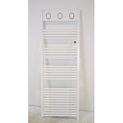 Sèche-Serviettes Electrique 1750W SAUTER Marapi avec Soufflerie Vertical Blanc