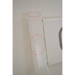 Sèche-Serviettes Electrique 1750W SAUTER Marapi avec Soufflerie Vertical Blanc pas cher