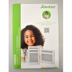 SAUTER - Radiateur Électrique 2000W Isarog Vertical Blanc - 447021