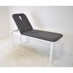 table pour soin avec cavité visage