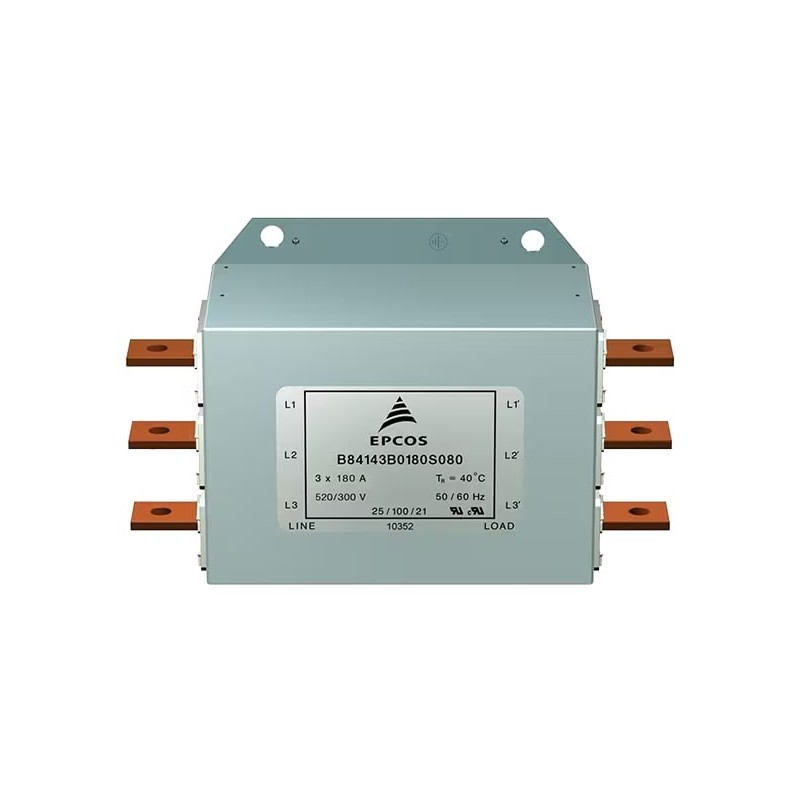 Filtre Electrique Ligne de Puissance EPCOS 440/760V AC Filtre Electrique Ligne de Puissance EPCOS 440/760V AC