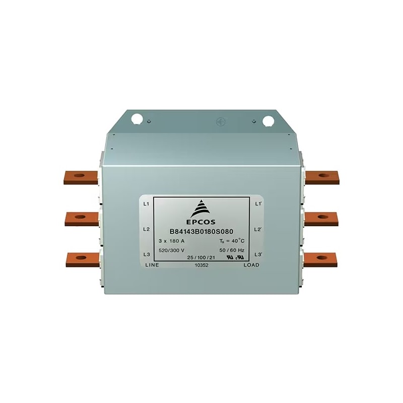 Filtre Electrique Ligne de Puissance EPCOS 440/760V AC