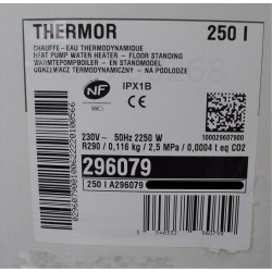 THERMOR ACCESS SUR AIR AMBIANT POSE AU SOL 250 LITRES - climatisation,  pompes à chaleur, chauffes-eau thermodynamiques, adoucisseurs d'eau