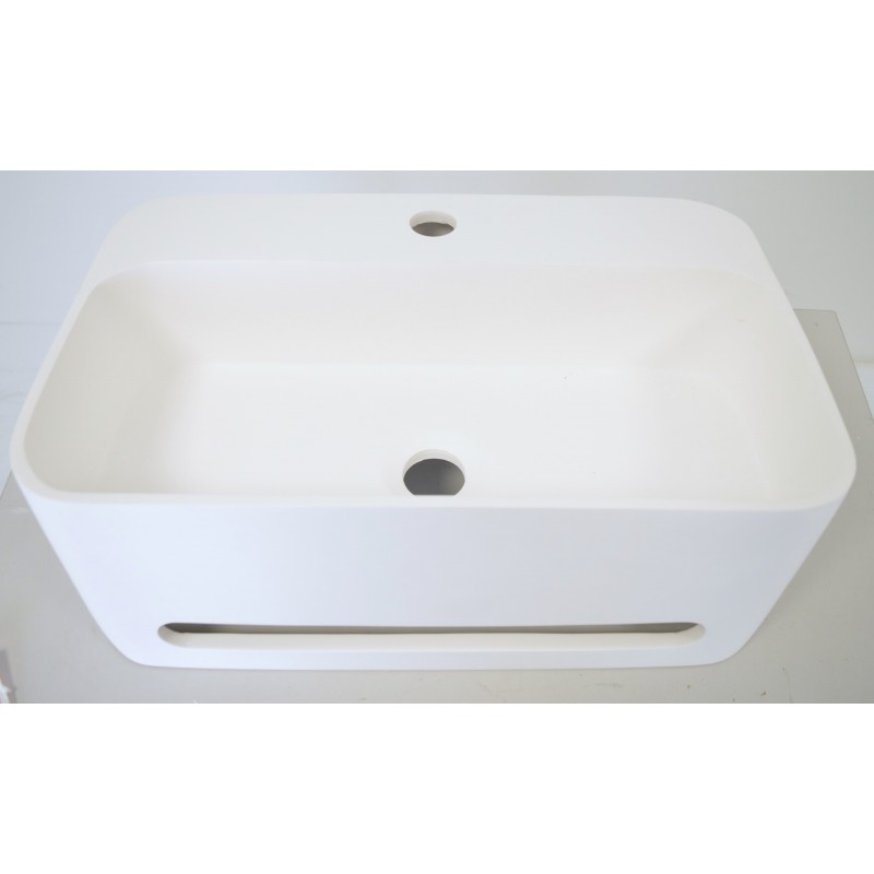 Lave-Mains à Suspendre Solid Surface Rectangulaire Lave-Mains à Suspendre Solid Surface Rectangulaire