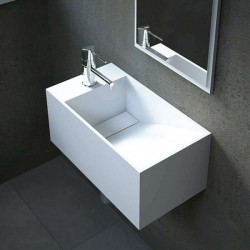 Lave-Mains à Suspendre Solid Surface AMBRA Rhéa G