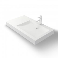 Vasque à Poser ou Suspendre en Solid Surface NOVEAQUA Palerma