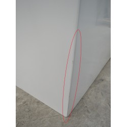 Baignoire d'Angle à Gauche en Acrylique NOVEAQUA Mel G Pas Cher