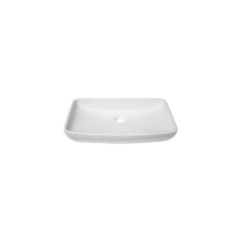 Vasque à Poser Rectangle Marquise Porcelaine Blanc