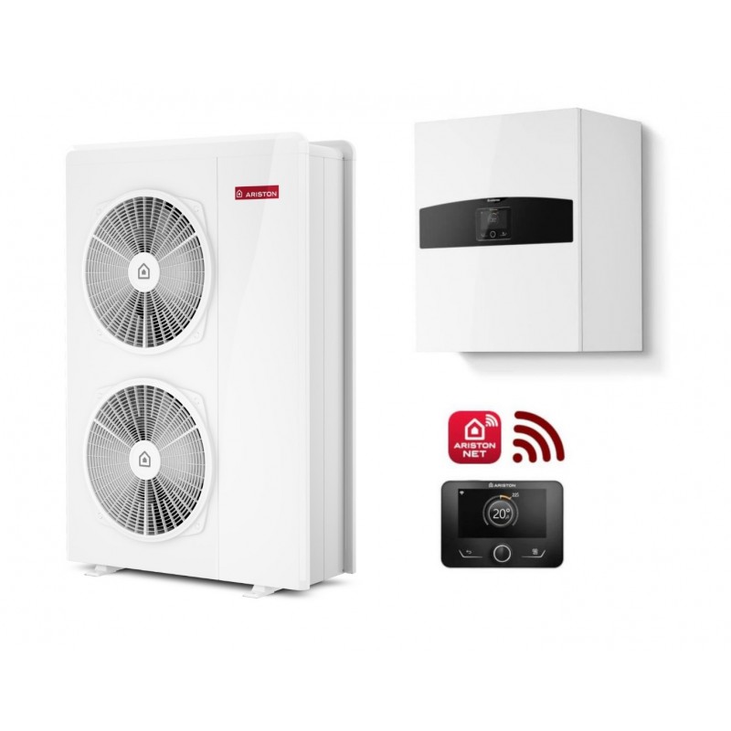 Ensemble de Pompe à Chaleur Air/Eau 15kW ARISTON Nimbus Plus 150 S NET R32 Ensemble de Pompe à Chaleur Air/Eau 15kW ARISTON Nimbus Plus 150 S NET R32