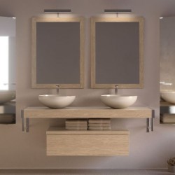 Miroir Réversible COLLIN ARREDO Hémisphère Nord 80cm