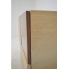 Meuble Sous-Vasque Suspendu de Salle de Bain COLLIN ARREDO Kubic 4 Portes 80cm Bois/Marron pas cher