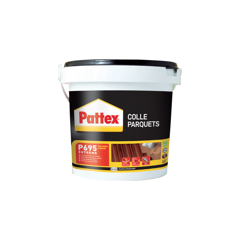 Seau de 16kg de Colle pour Parquet PATTEX P695 Extrême