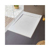 Receveur de Douche Extra Plat 100x70cm SANYCCES New-York en Résine Blanc