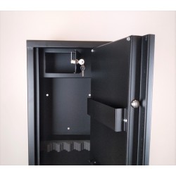 Armoire Forte avec Coffre Fort et Serrure à Clé
