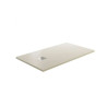 Receveur de Douche Extra Plat 70x100cm GME Ardesia Blanc en Résine Minérale