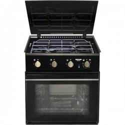 Cuisinière 3 Feux Gaz, Four et Grill 36L THETFORD Triplex