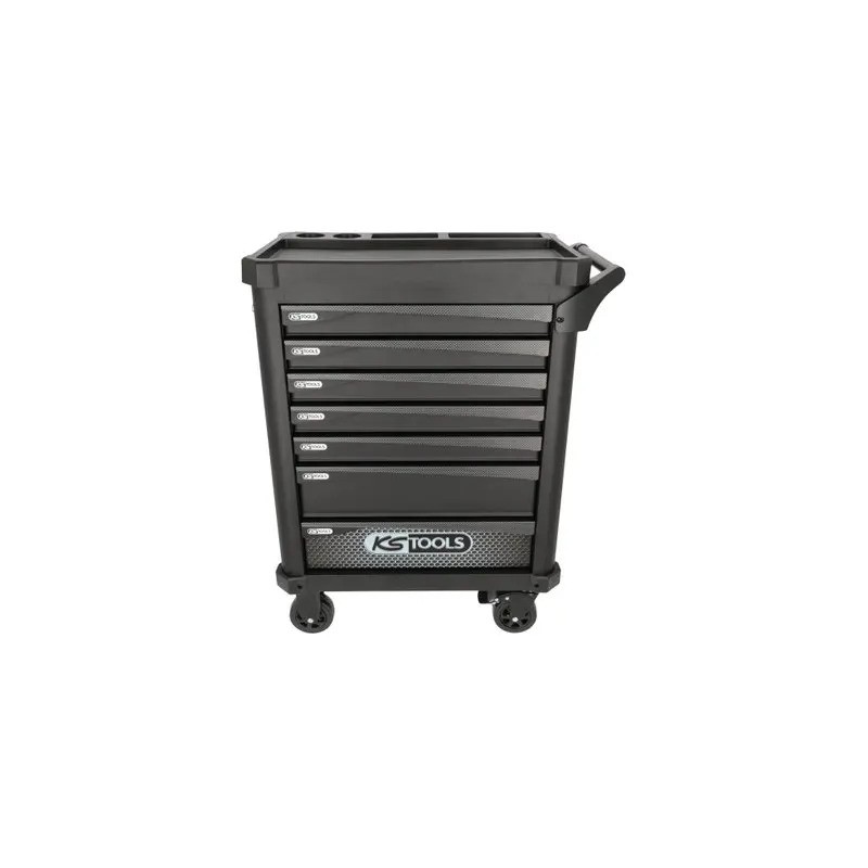 Servante d'Atelier Mobile 7 Tiroirs KS TOOLS Black Edition Sans Outils Servante d'Atelier Mobile 7 Tiroirs KS TOOLS Black Edition Sans Outils
