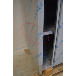 Armoire Haute 2 Portes Coulissantes TOURNUS EQUIPEMENT Pas Cher