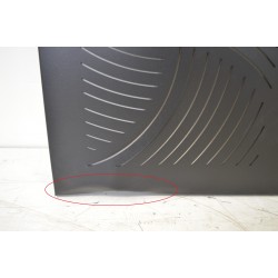 Plaque de Protection Murale Pour Poêle LE MARQUIER 80x120cm Essentiel Noire pas cher