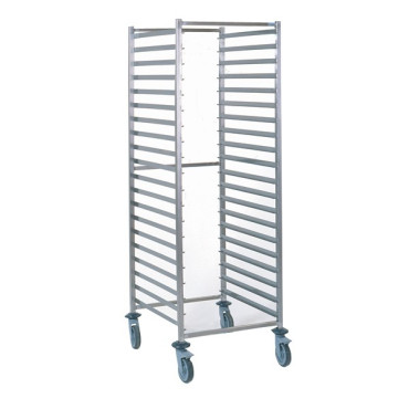 Chariot A Glissières Gastronormes TOURNUS EQUIPEMENT Inox 20 Niveaux