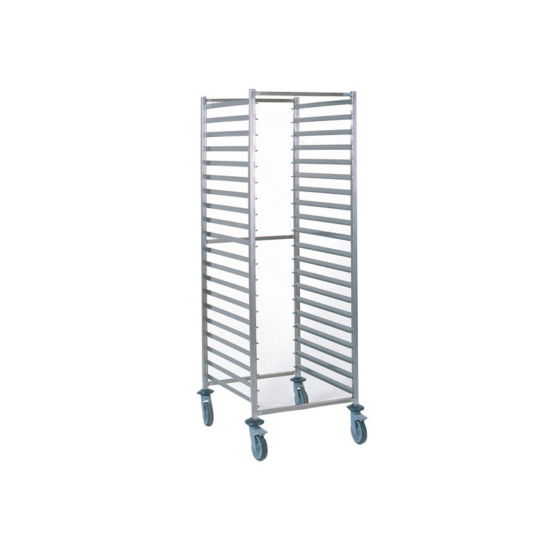 Chariot A Glissières Gastronormes TOURNUS EQUIPEMENT Inox 20 Niveaux