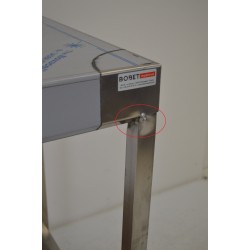 Table de Préparation Adossée BOBET Eco Pas Cher