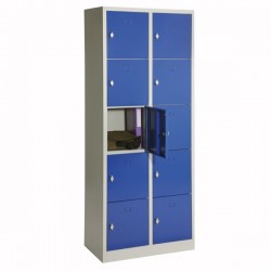 Vestiaire 10 Casiers Fermeture par Cadenas