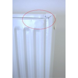 Radiateur Acier Eau Chaude 988W CHAPPEE Samba 6T 600x600 mm Pas cher
