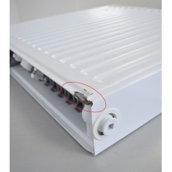 Radiateur Acier Eau Chaude 988W CHAPPEE Samba 6T 600x600 mm Pas cher