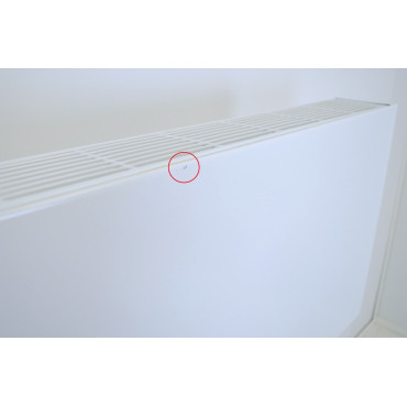 Radiateur Acier Eau Chaude 1381W CHAPPEE Samba Pure 22 HB 6T Horizontal 400x1300mm Pas Cher