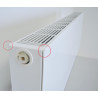 Radiateur Acier Eau Chaude 1381W CHAPPEE Samba Pure 22 HB 6T Horizontal 400x1300mm Pas Cher