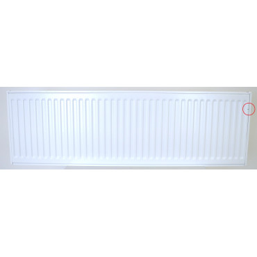 Radiateur Acier Eau Chaude 1381W CHAPPEE Samba Pure 22 HB 6T Horizontal 400x1300mm Pas Cher