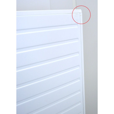 Radiateur Acier Eau Chaude 2079W CHAPPEE Progress 21V HB Vertical 600x2000mm  Pas Cher