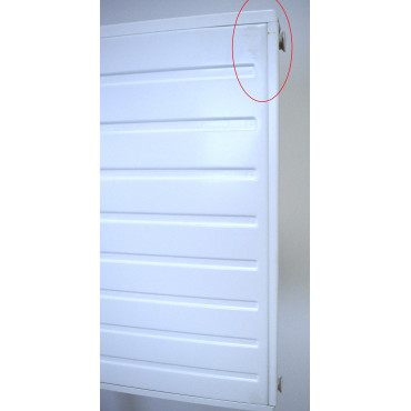 Radiateur Acier Eau Chaude 2079W CHAPPEE Progress 21V HB Vertical 600x2000mm  Pas Cher