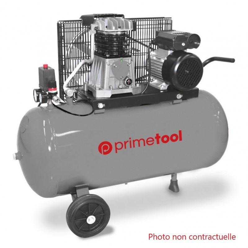 PRIMETOOL - Compresseur d'Air 100L COMP2/100/M Monophasé - 1129740577