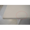 Receveur de Douche Extra Plat 80x90cm NOVEAQUA Résine Minérale Blanc pas cher