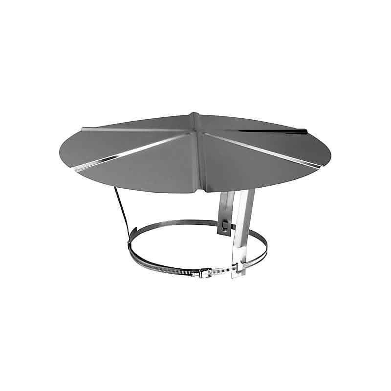 Chapeau Réglable Inox WESTAFRANCE Diamètre 140-200mm Pour Conduit De Cheminée Flexible