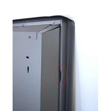 Radiateur Électrique A Inertie Double 2000W NOIROT Radiasoft Vertical Anthracite Pas Cher