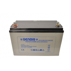 Batterie Plomb Etanche GENOIS AGM C20 Sans Entretien 12V 107AH