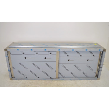 Meuble Buffet acier inoxydable 1 étagère