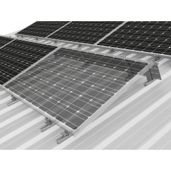 Rail de Montage Pour Panneaux Solaire K2SYSTEM Multirail sur Tôle Métallique