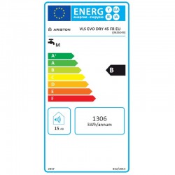 Chauffe-Eau Electrique Plat 80L ARISTON Velis EVO Dry Multi-Positions faible consommation