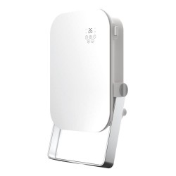 Radiateur Electrique Chauffage Soufflant 2000W HEALLUX Yona avec Barre Porte-Serviettes Mural Blanc